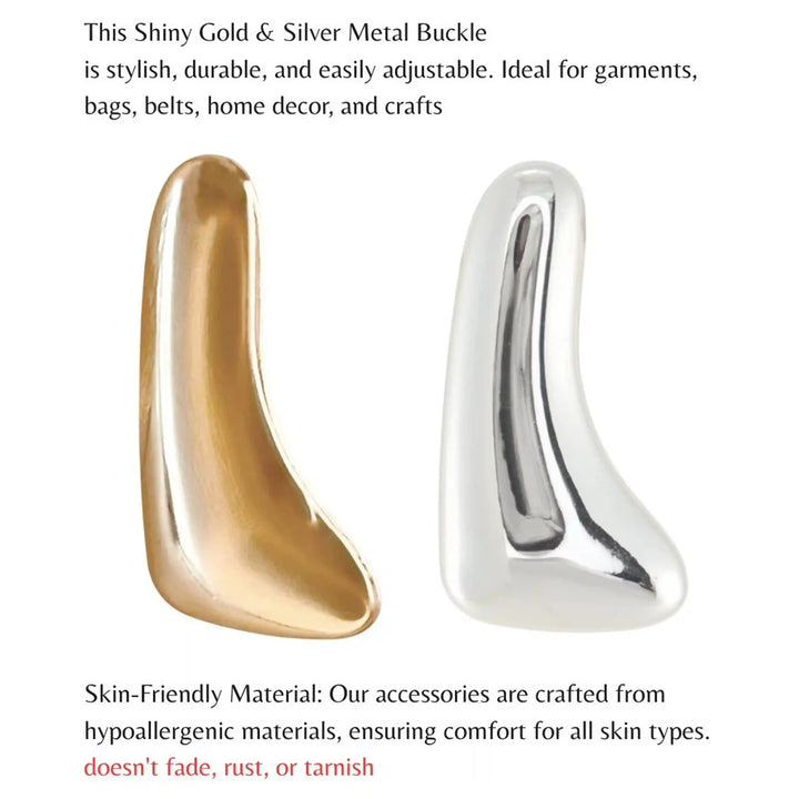 Gold and Silver Curved Pods