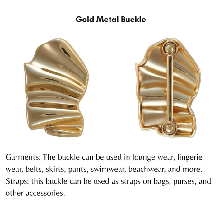 Fluid Organic Golden Buckle