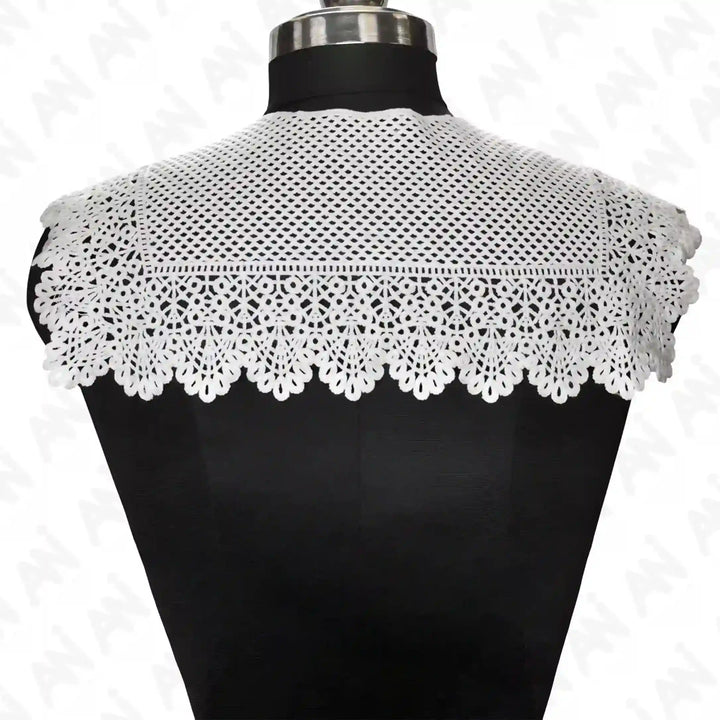 Decorative neckline bib Collar