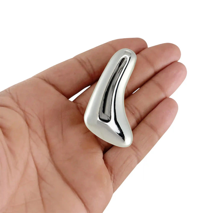 Gold and Silver Curved Pods