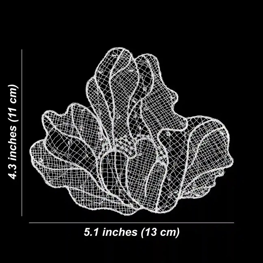 Netted Blossom Sew Patch | Set Of 3