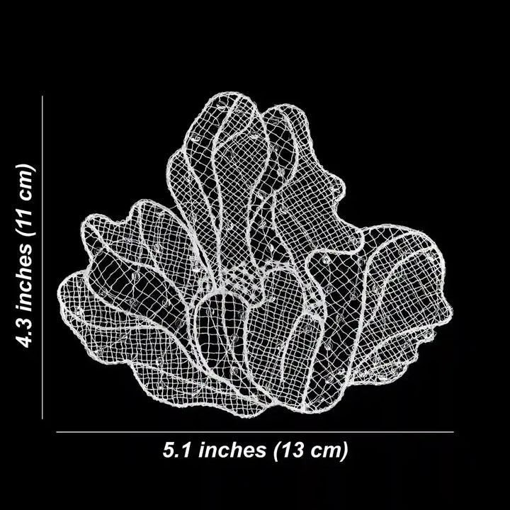 Netted Blossom Sew Patch | Set Of 3