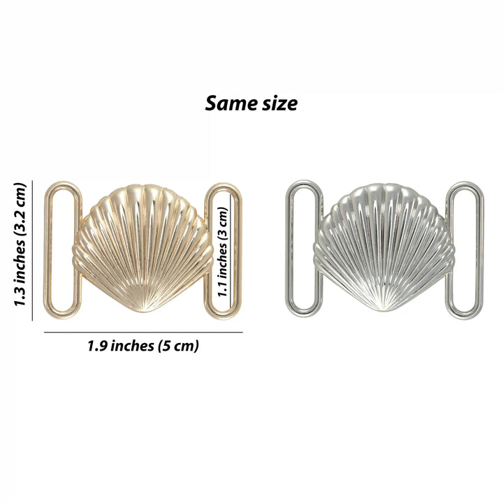 Seashell Style Metal Buckle