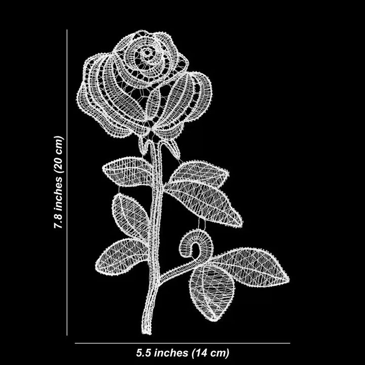 Rose Style Sew Patch | Set Of 2