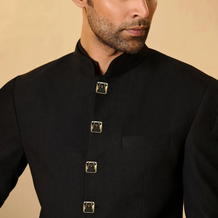 Crystal Apex Square Metal Button | 18mm (28L) & 23mm (36L)