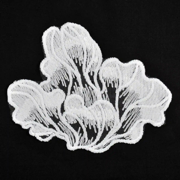 Organic Lace Leaf Sew Patch