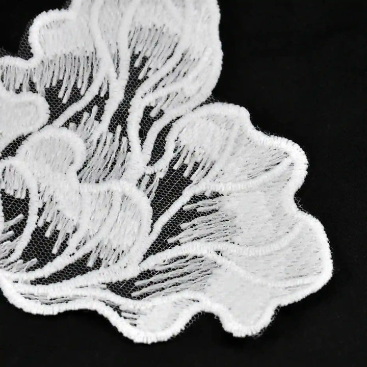 Organic Lace Leaf Sew Patch