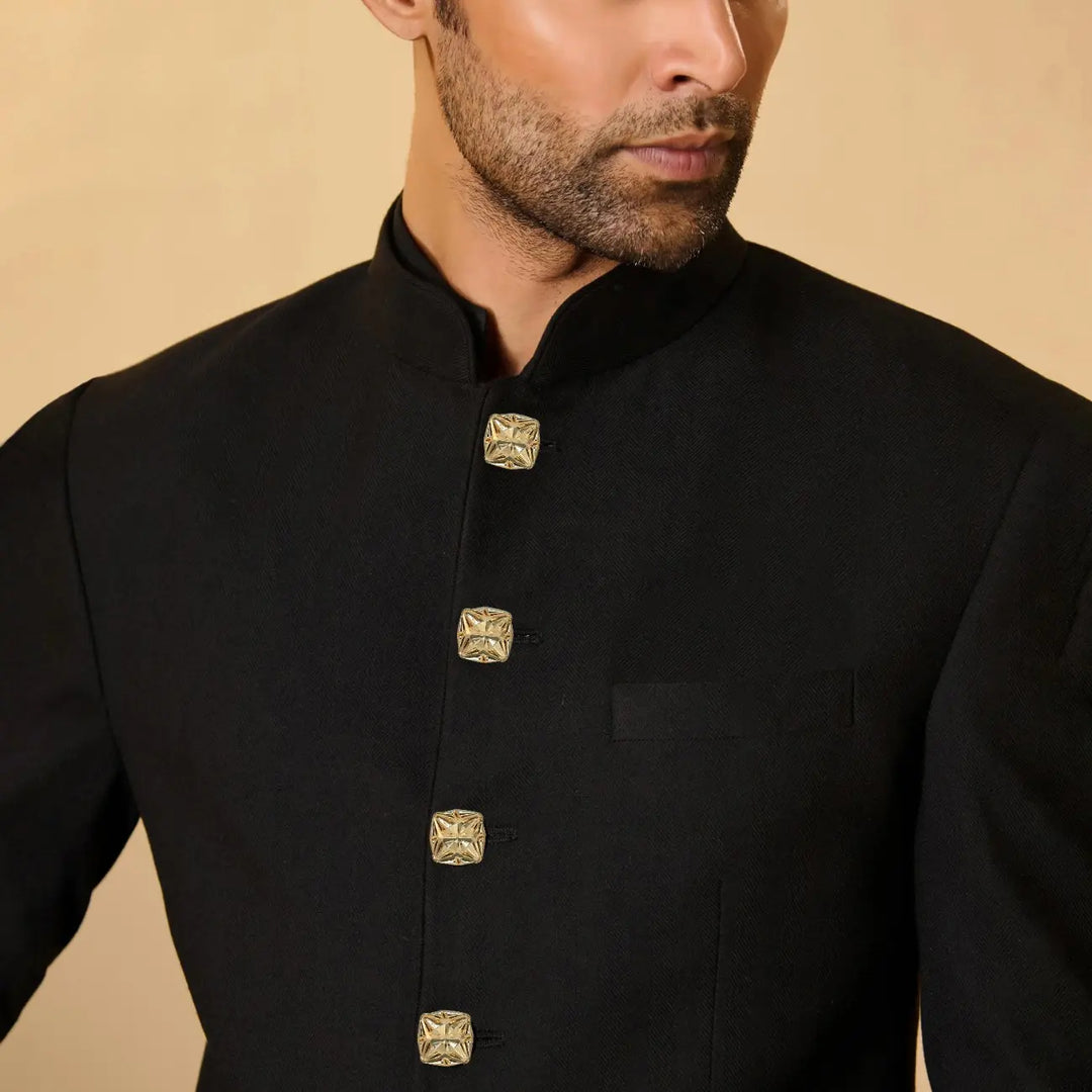 Starcut Faceted Square Metal Button | 18mm (28L) & 23mm (36L)