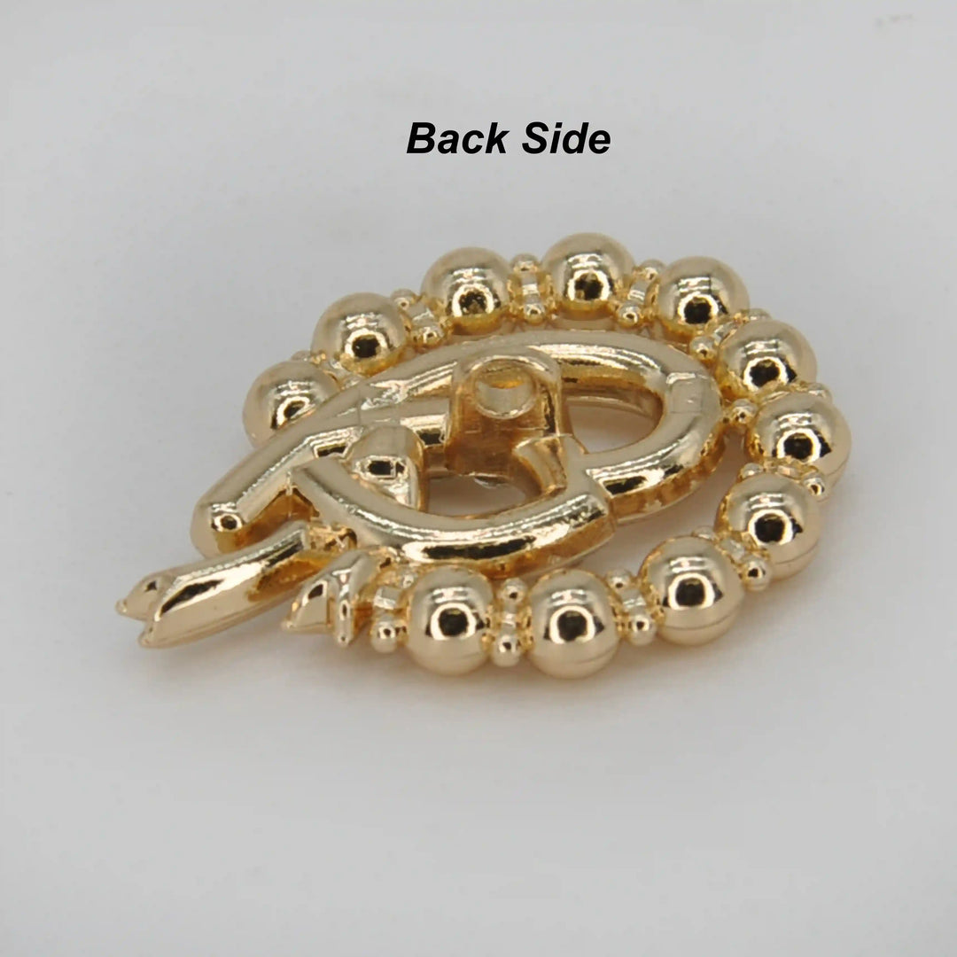 Double C Inspired Rhinestone Buttons | 21mm (33L), 26mm (41L) & 31mm(49L)