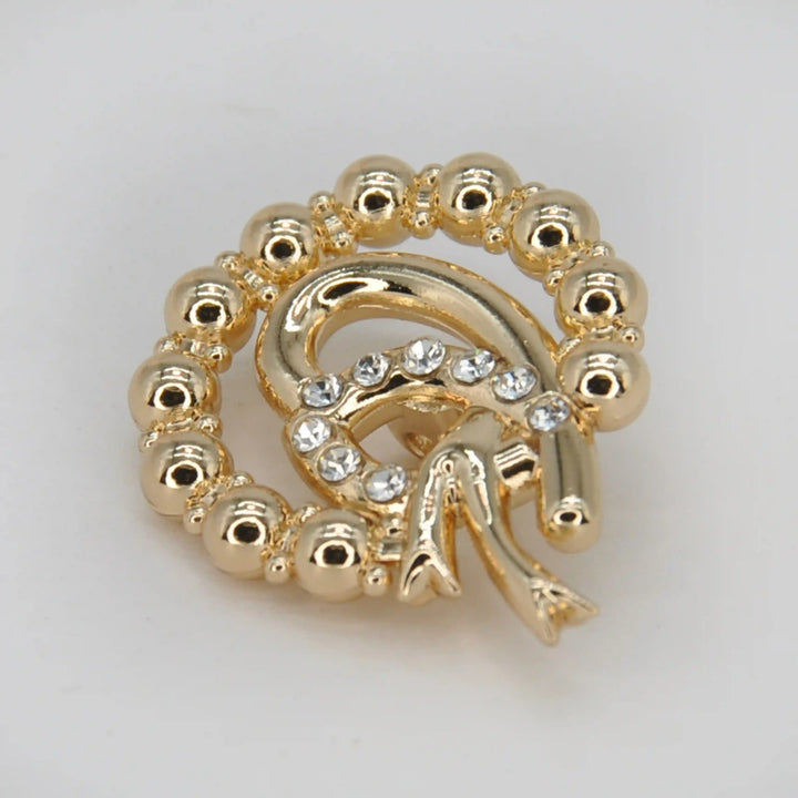 Double C Inspired Rhinestone Buttons | 21mm (33L), 26mm (41L) & 31mm(49L)