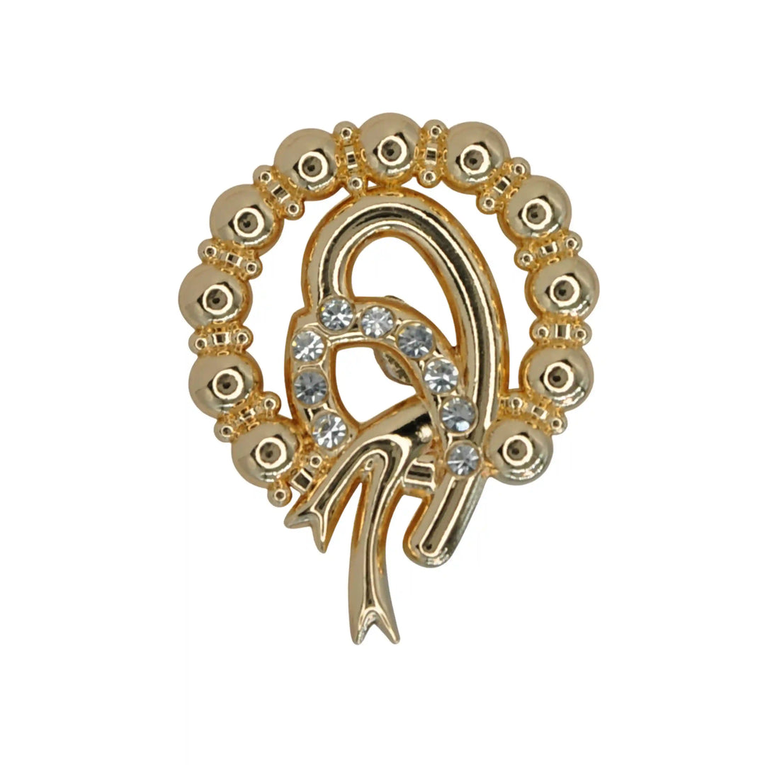 Double C Inspired Rhinestone Buttons | 21mm (33L), 26mm (41L) & 31mm(49L)