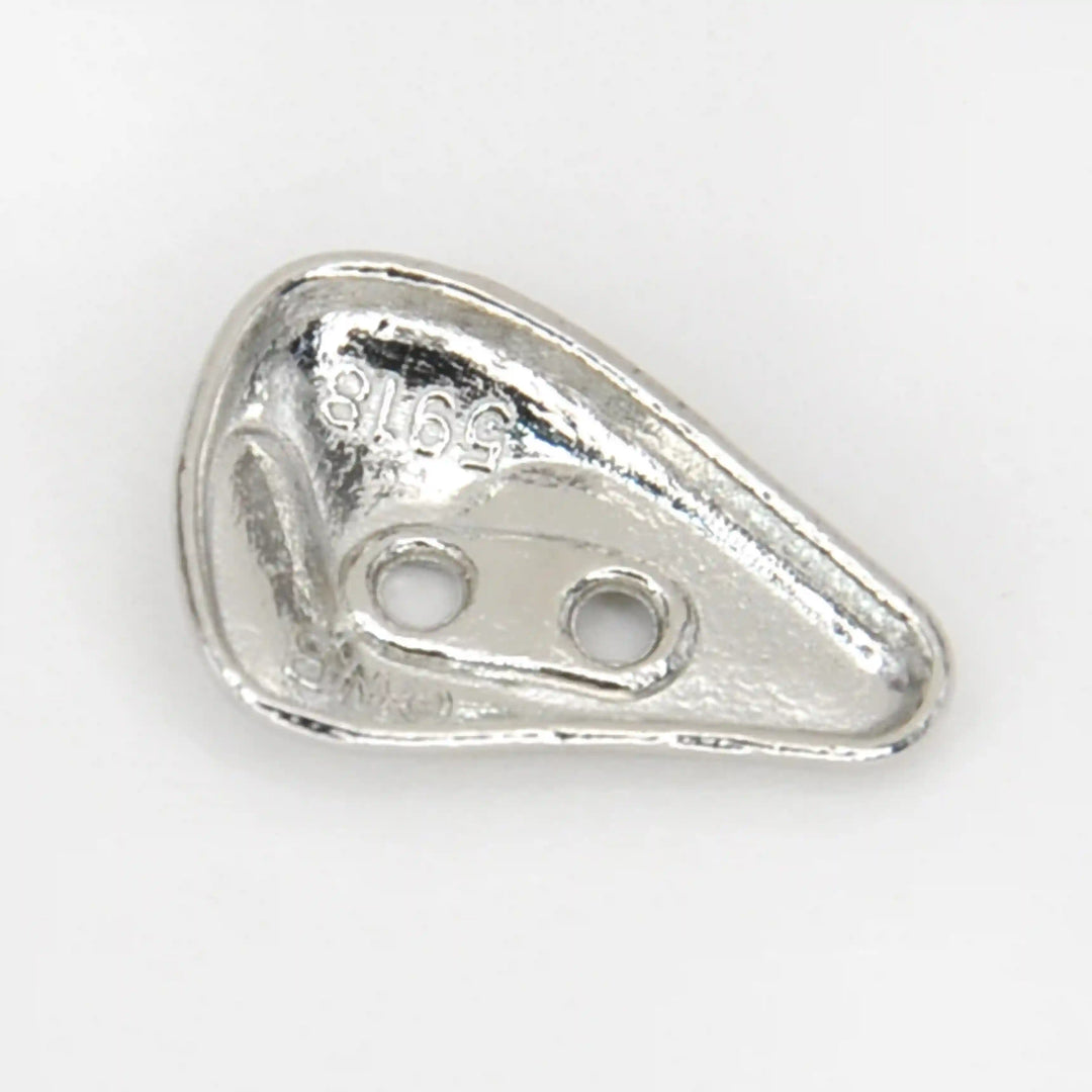 Pebble Shape Metal Button