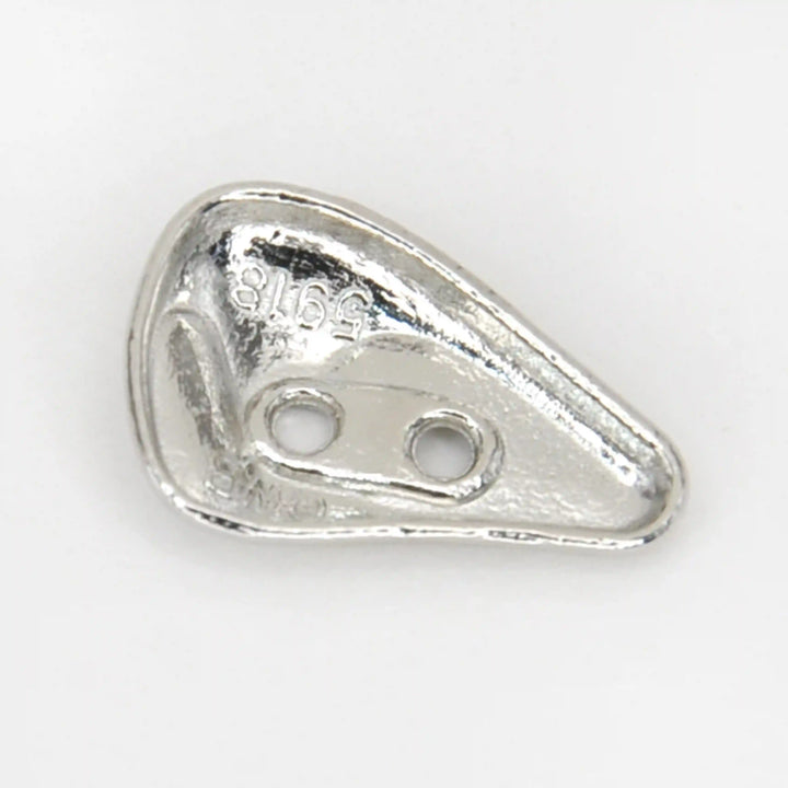 Pebble Shape Metal Button