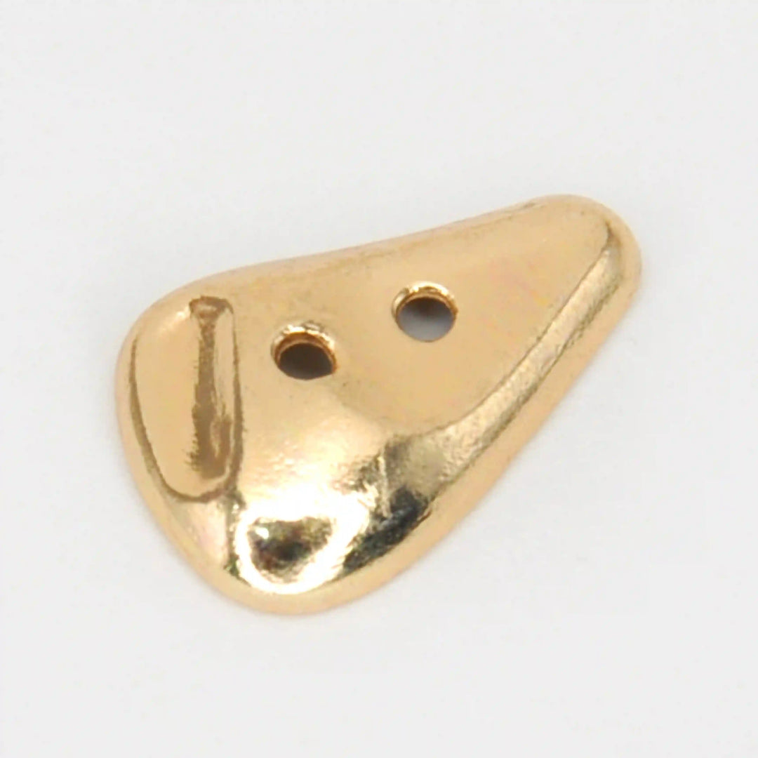 Pebble Shape Metal Button