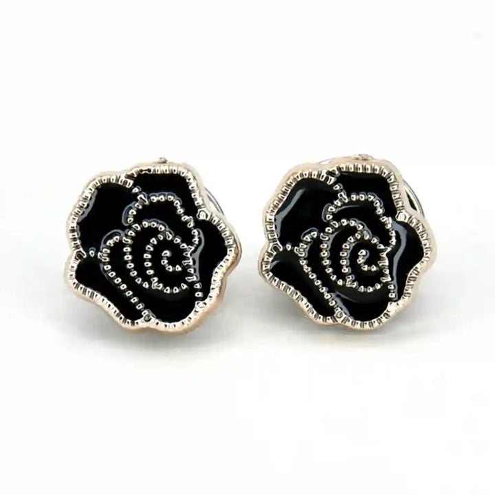 FLoral Style Lapel Pin with Butterfly Clutch | 13mm