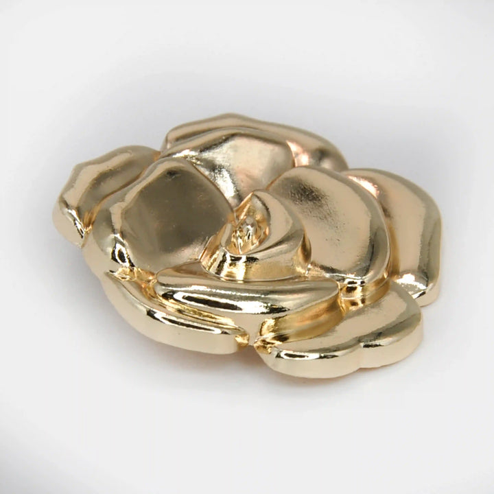 Rose Style Metal Buttons