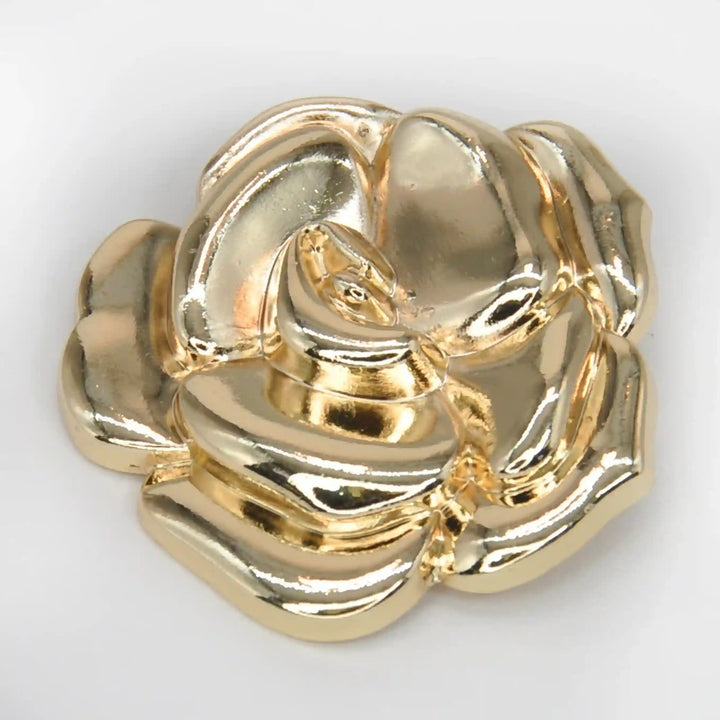 Rose Style Metal Buttons