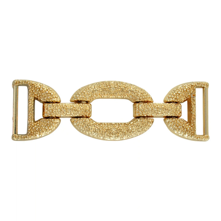 Textured Gold Horse Bit Buckle