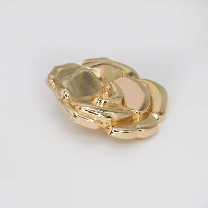 Rose Style Metal Buttons