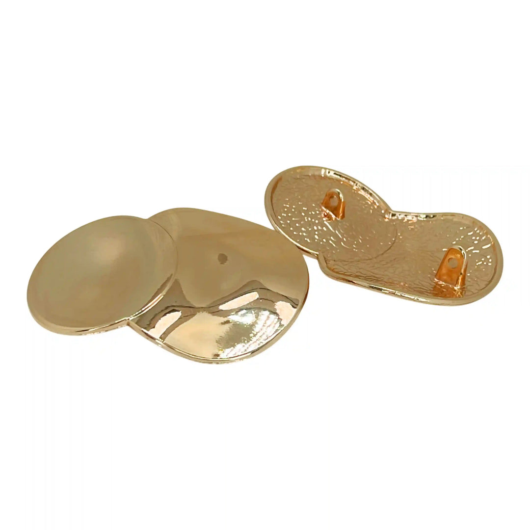 Circular Button Vertical Groove | 53mm