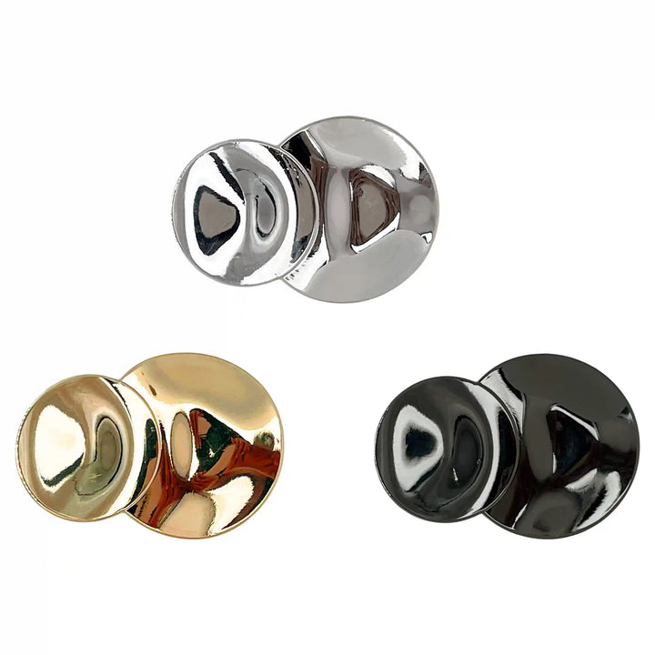 Circular Button Vertical Groove | 53mm