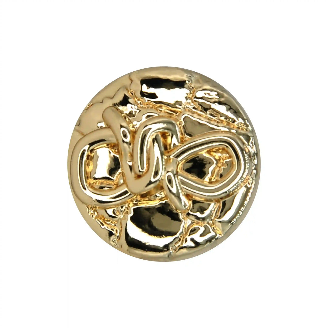 Rope Knot Style Metal Button | 18mm(28L), 20mm(32L) & 23mm(36L)