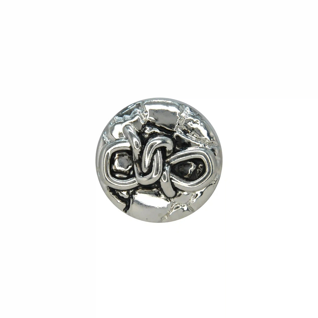 Rope Knot Style Metal Button | 18mm(28L), 20mm(32L) & 23mm(36L)