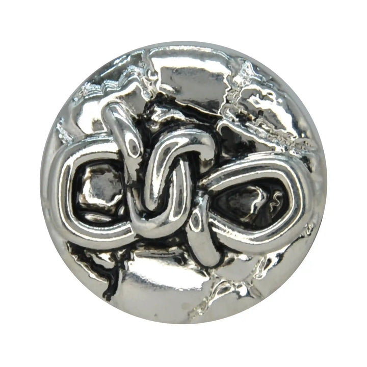 Rope Knot Style Metal Button | 18mm(28L), 20mm(32L) & 23mm(36L)