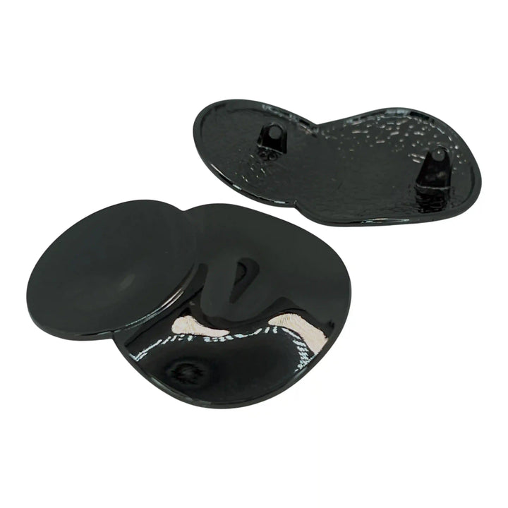 Circular Button Vertical Groove | 53mm