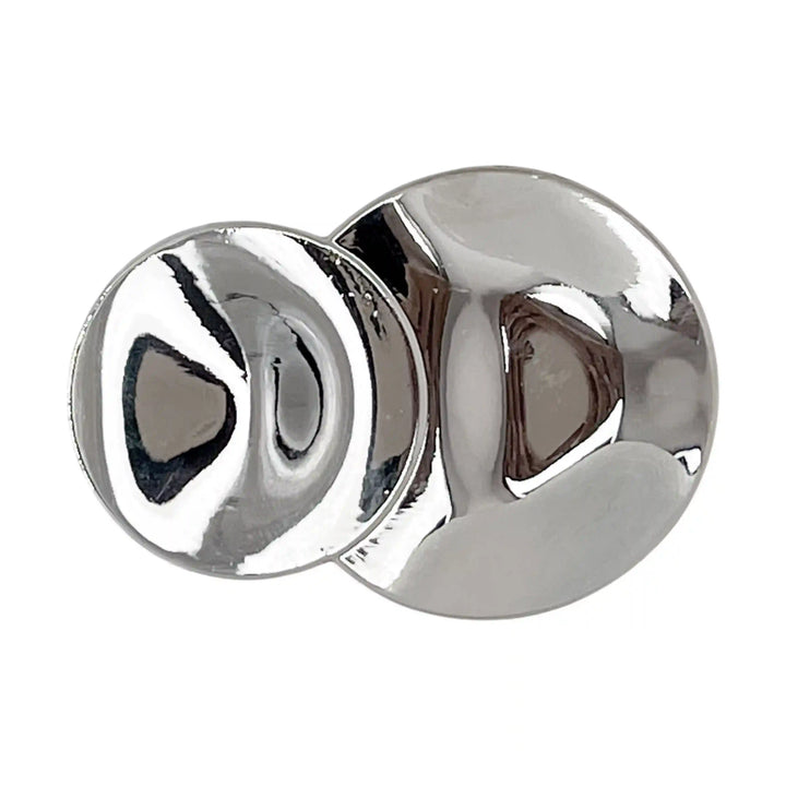 Circular Button Vertical Groove | 53mm