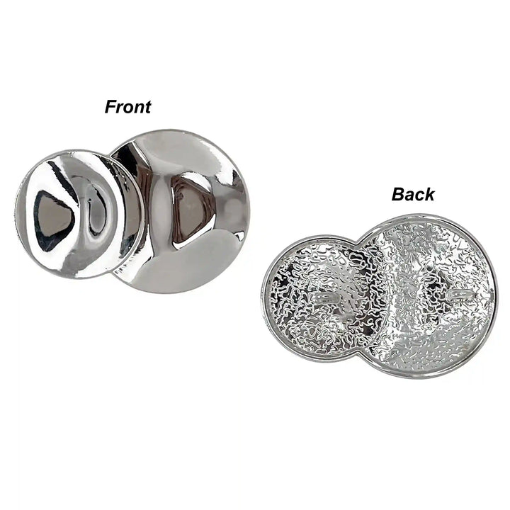 Circular Button Vertical Groove | 53mm