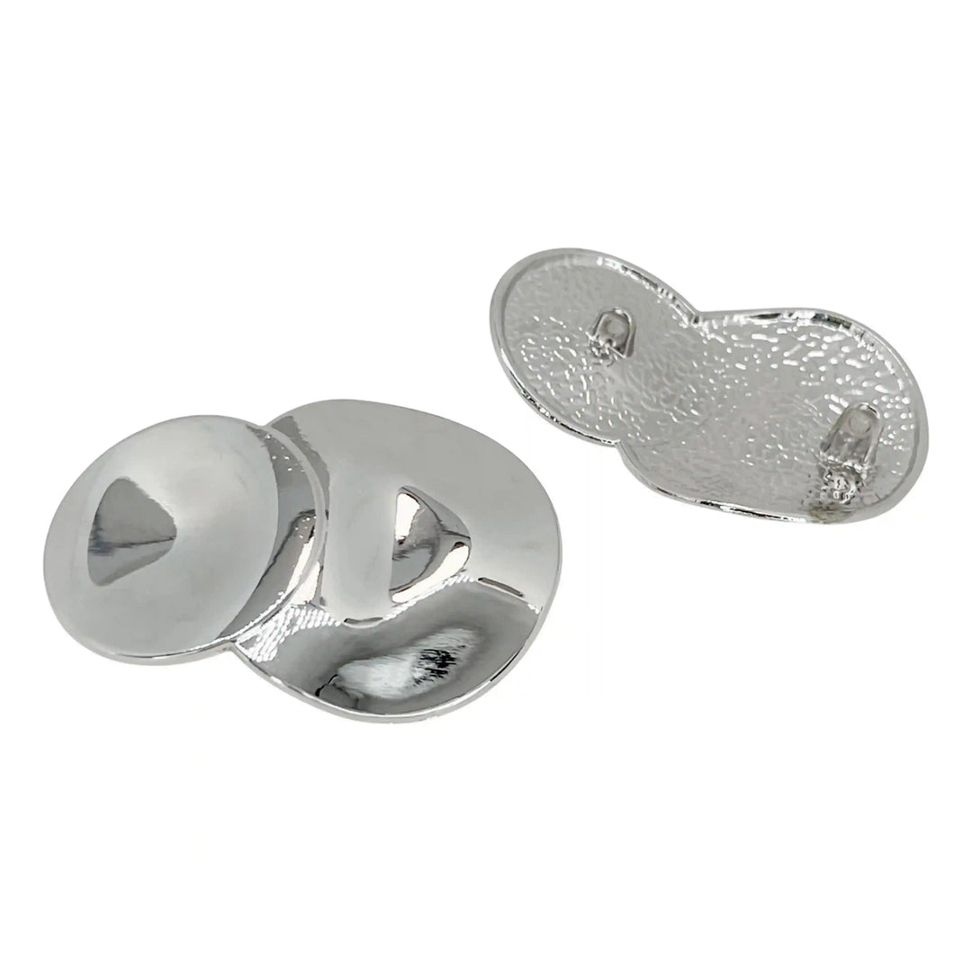 Circular Button Vertical Groove | 53mm