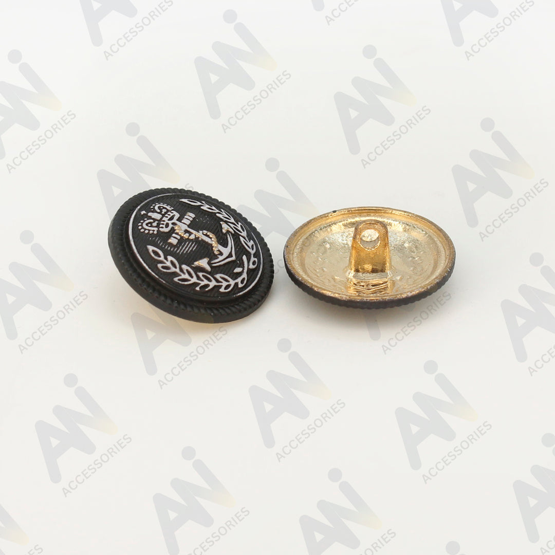 Anchor Style Metal Buttons