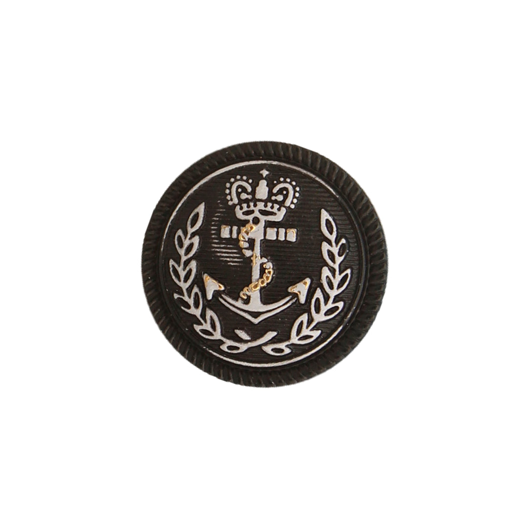 Seafaring Symbol Anchor Design Metal Buttons