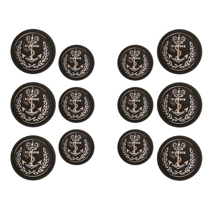 Anchor Style Metal Buttons