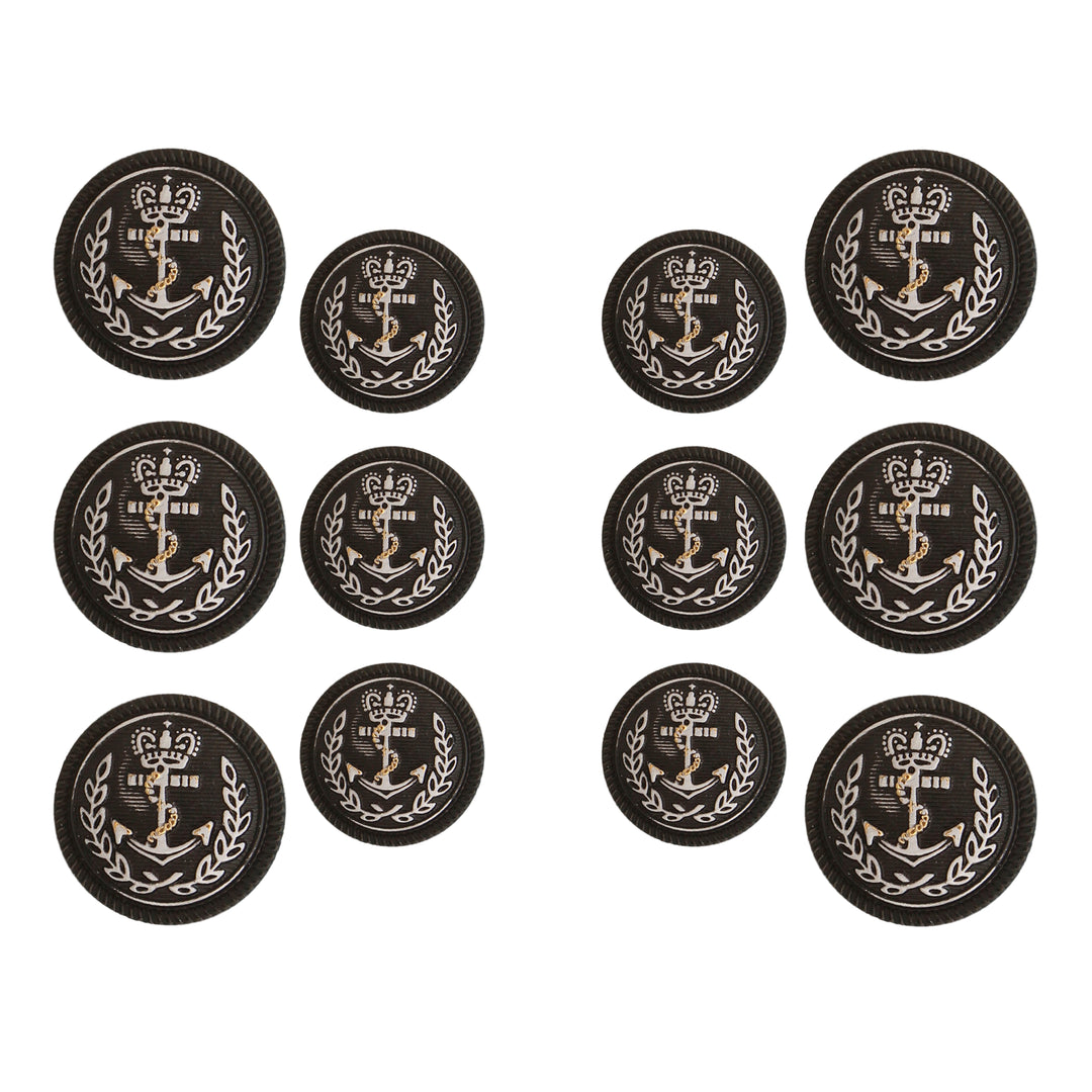 Anchor Style Metal Buttons