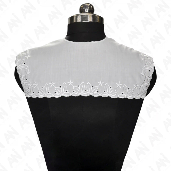 Elegant Cowl Neck Collar detachable accessory, layered draped neckline for women and kids outfits