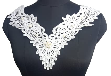 Elegant deep neckline by Ani Accessories for women’s apparel, perfect for dresses, kurtis, and blouses with stylish finishing.