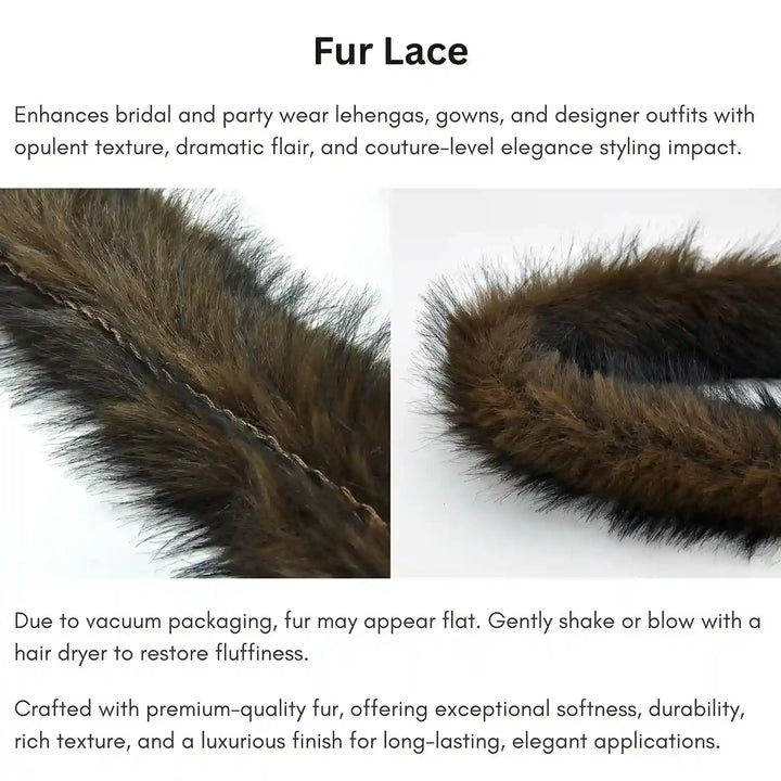 Turkey Marabou Fluff Lace