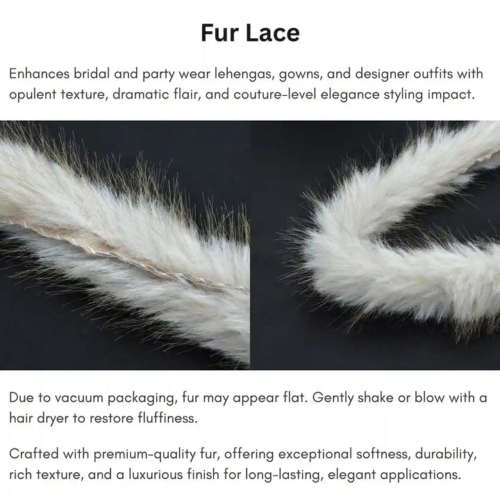 Soft Fur Lace | 2 Meters