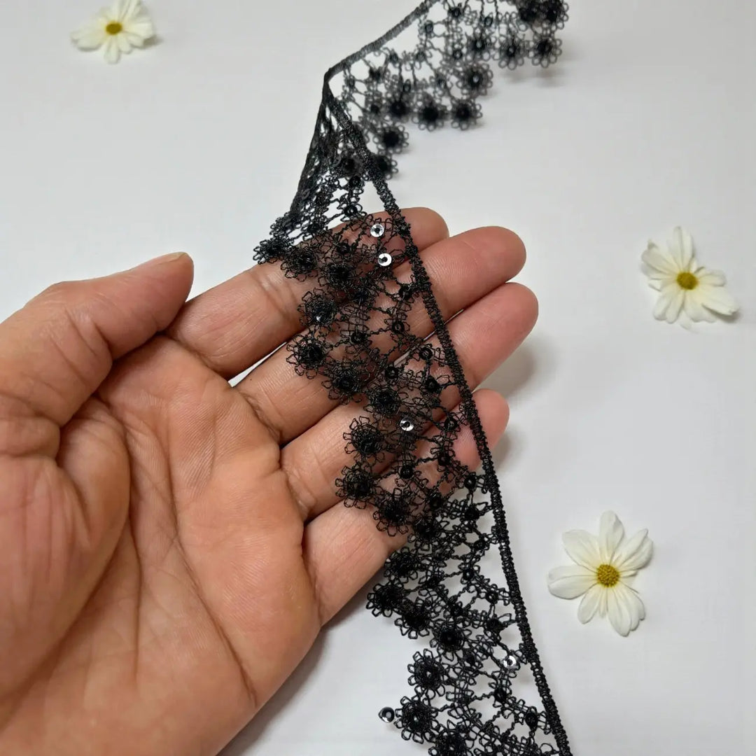Graceful Floral Pattern Lace | Width 5cm (2 inches) 50mm