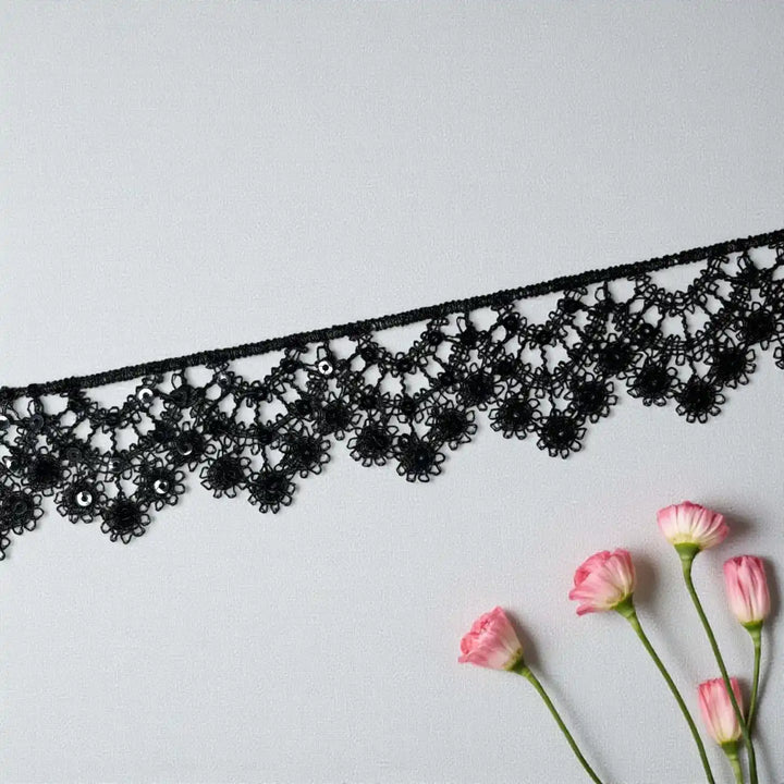 Graceful Floral Pattern Lace | Width 5cm (2 inches) 50mm
