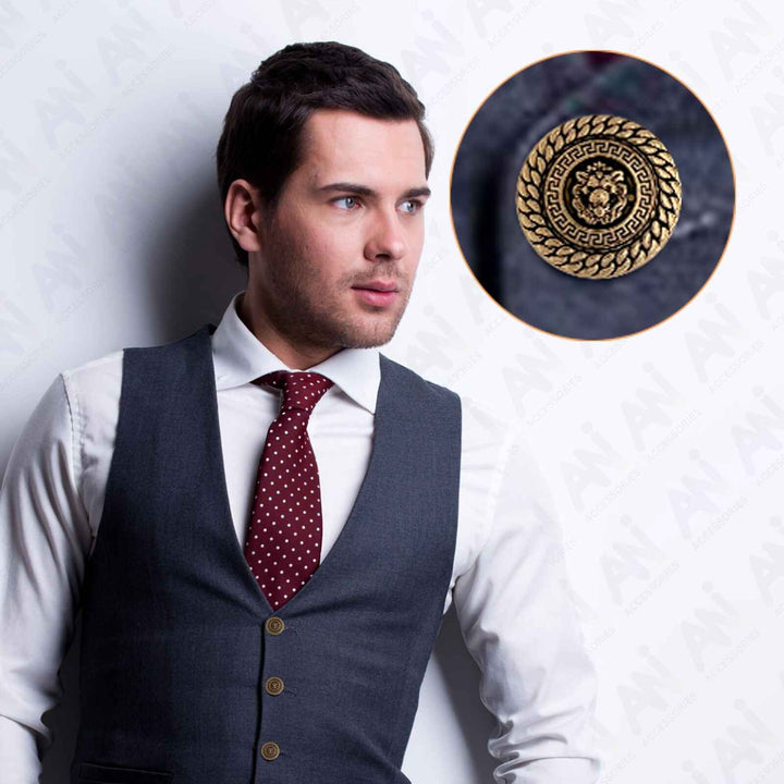 Half coat buttons with Ani Accessories stylish metal buttons for sherwani and jacket