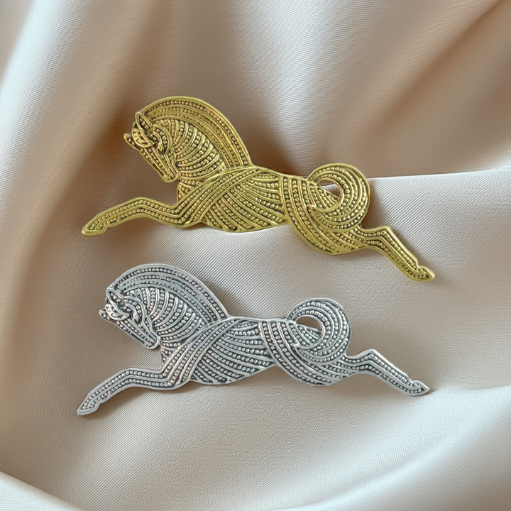 Horse Design Brooch Pin