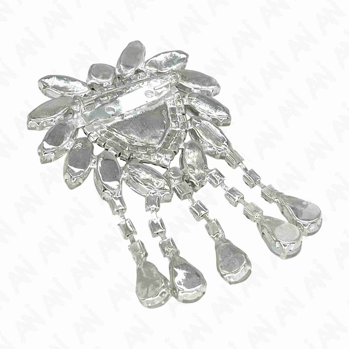 Diamond Silver Luxury Style Brooch