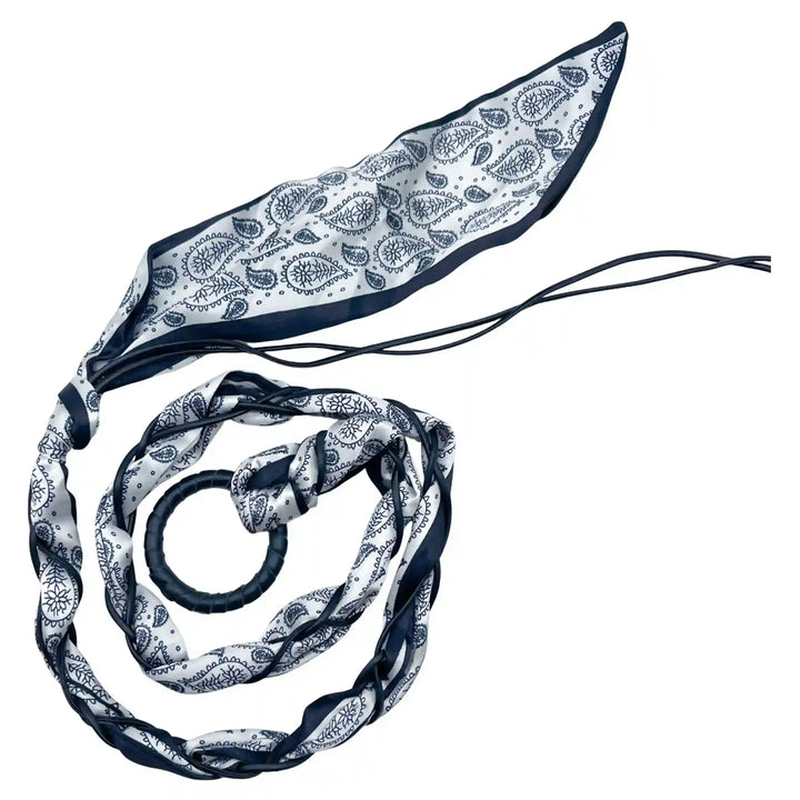 Paisley Print Scarf Belt
