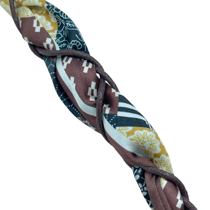Multicolor Scarf Macrame Belt