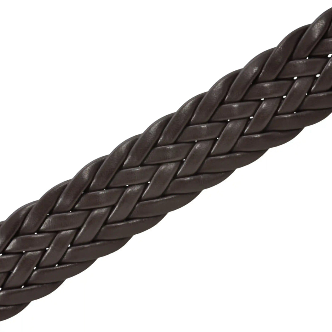 Coiled Braided Leather Lace