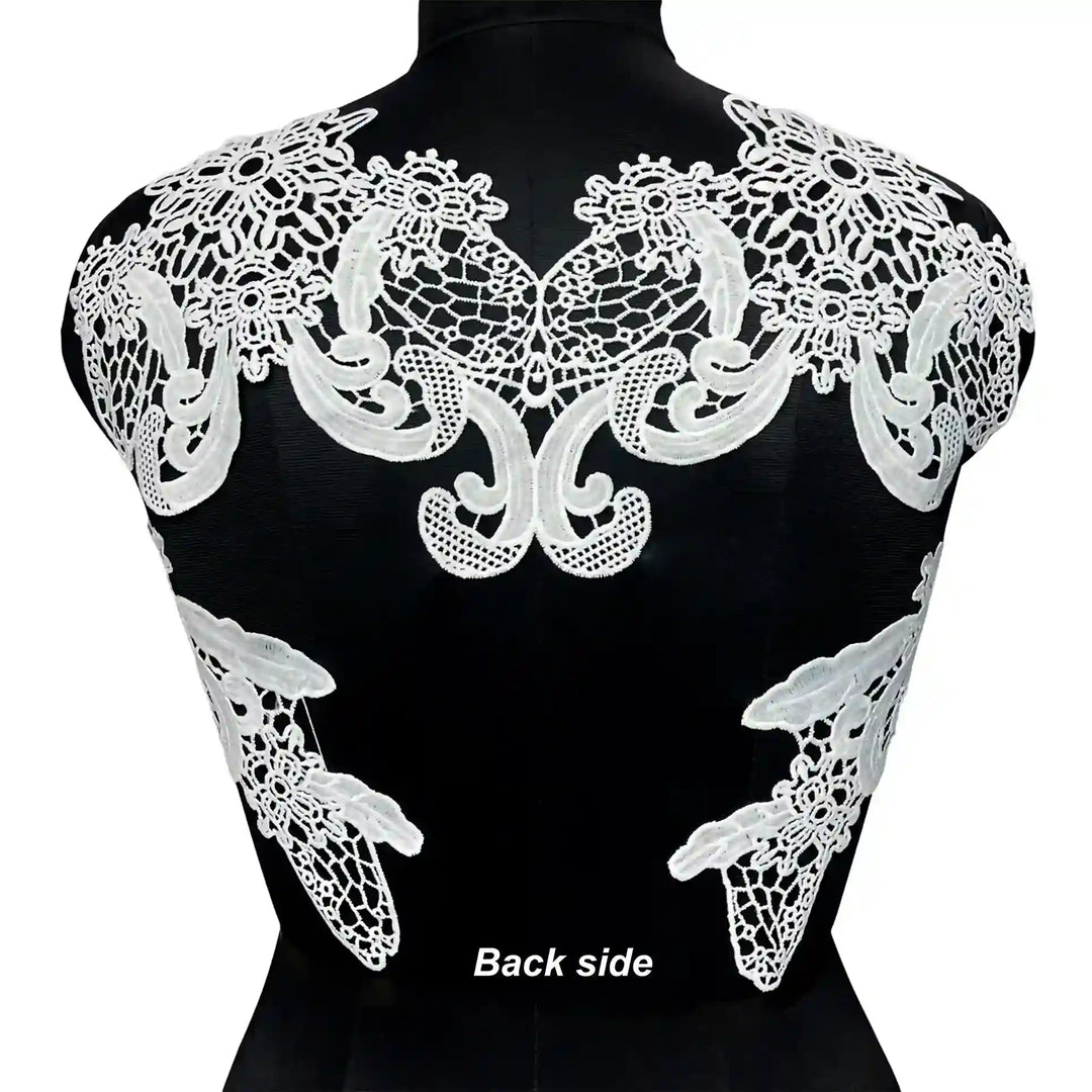 Floral Baroque Bodice Lace Yoke