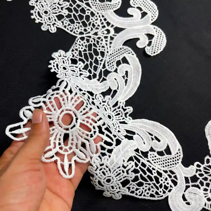Floral Baroque Bodice Lace Yoke